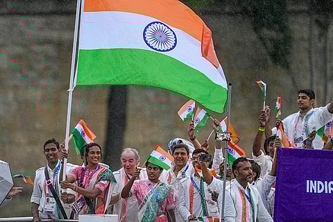 PV Sindhu and table tennis player A Sharath Kamal